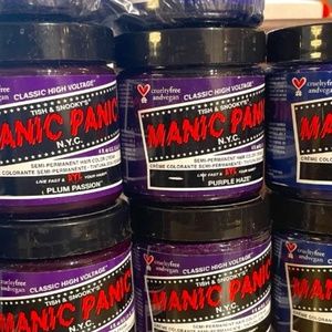 Tish & Snooky’s Manic Panic Semipermanent Hair Color Cream - 18 Jar Lot